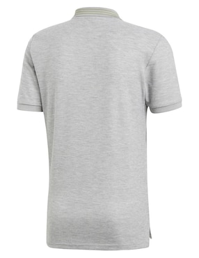 Playera tipo polo fútbol Adidas para hombre