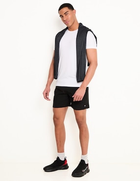 Short con bolsa X10 para correr hombre