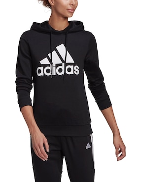 Sudadera ADIDAS con capucha y bolsa para mujer