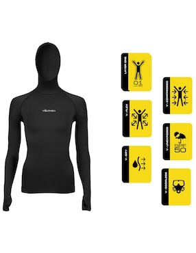 Playera deportiva para entrenamiento Voltaica de mujer