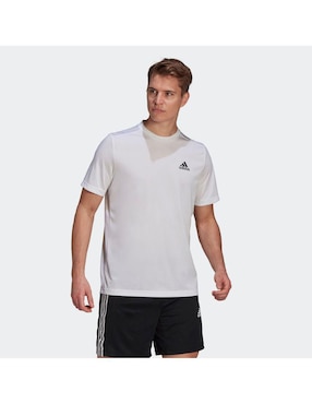 Playera deportiva para entrenamiento Adidas de hombre