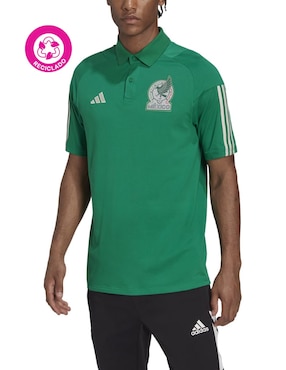 Playera tipo polo ADIDAS para hombre