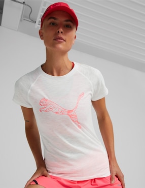 Playera deportiva para correr Puma de mujer