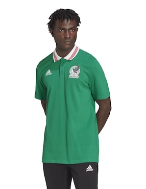 Playera tipo polo ADIDAS para hombre