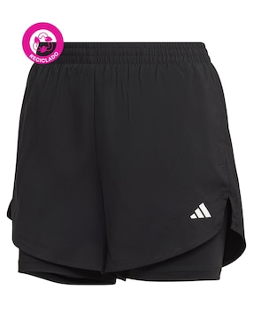 Short calzón de malla integrado Adidas para entrenamiento mujer