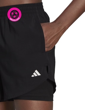 Short calzón de malla integrado Adidas para entrenamiento mujer