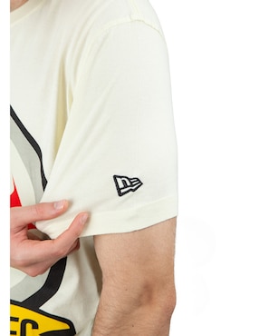 Playera deportiva para fútbol americano New Era Pittsburgh Steelers de hombre