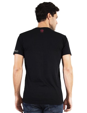 Playera deportiva casual Alfa Romeo de hombre