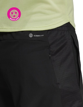Short con bolsa Adidas para correr hombre