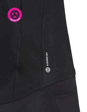 Playera deportiva para correr Adidas para mujer