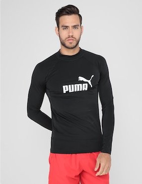 Wetshirt Puma Estampado Logo Para Hombre