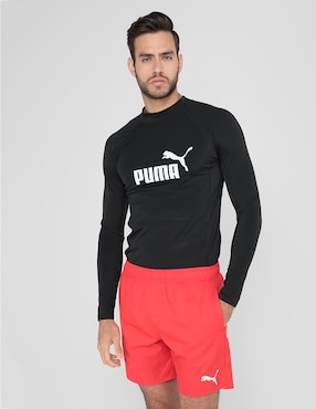 Short Con Bolsa Puma Para Natación Hombre