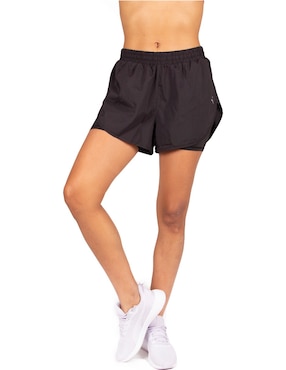 Short con bolsa Puma para correr mujer