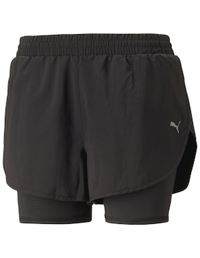 Short con bolsa Puma para correr mujer