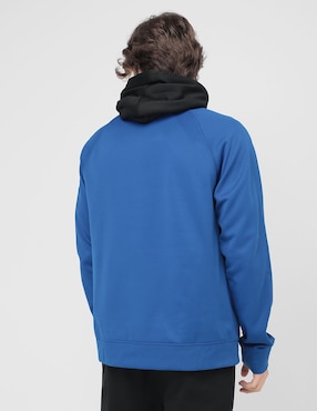 Sudadera New Era con capucha y bolsa Los Angeles Dodgers para hombre