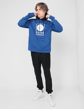 Sudadera New Era con capucha y bolsa Los Angeles Dodgers para hombre