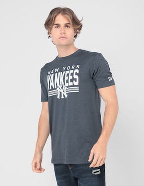 Playera Deportiva New Era New York Yankees Para Hombre