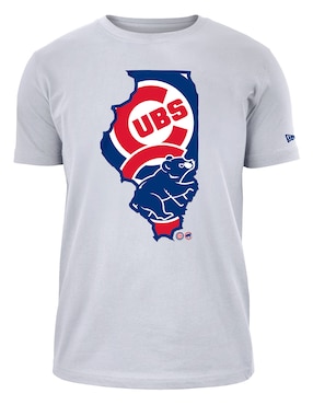 Playera deportiva para béisbol New Era Chicago Cubs de hombre