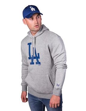 Sudadera New Era Con Capucha Y Bolsa Los Angeles Dodgers Para Hombre