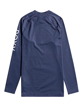 Wetshirt Roxy estampado logo para mujer