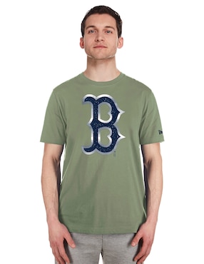 Playera Deportiva New Era Boston Red Sox Para Hombre