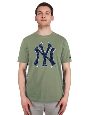 Playera Deportiva New Era New York Yankees Para Hombre