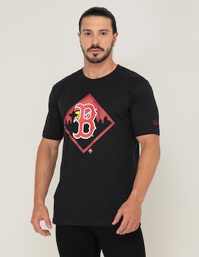 Playera Deportiva New Era Boston Red Sox Para Hombre