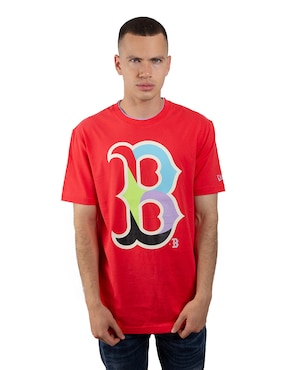 Playera Deportiva New Era Boston Red Sox Para Hombre