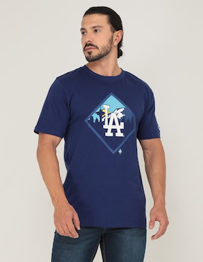 Playera Deportiva New Era Los Angeles Dodgers Para Hombre