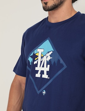 Playera deportiva para béisbol New Era Los Angeles Dodgers de hombre