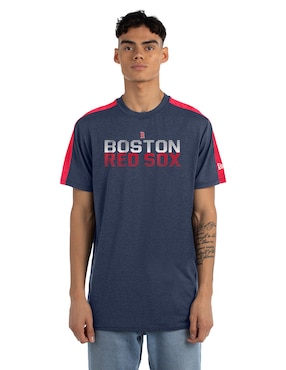 Playera Deportiva New Era Boston Red Sox Para Hombre