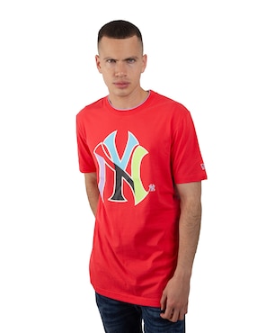 Playera Deportiva New Era New York Yankees Para Hombre