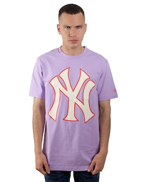 Playera Deportiva New Era New York Yankees Para Hombre