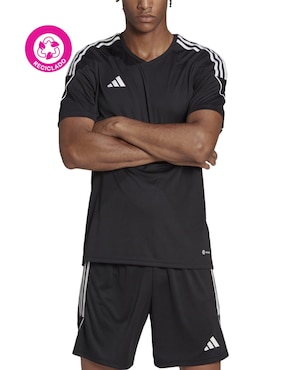 Playera deportiva para fútbol Adidas para hombre
