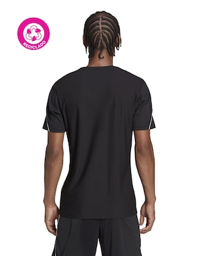 Playera deportiva para fútbol Adidas para hombre