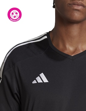 Playera deportiva para fútbol Adidas para hombre