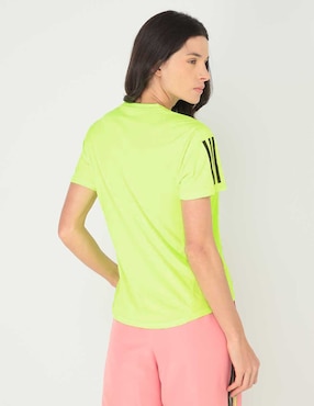 Playera deportiva para correr Adidas para mujer