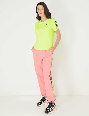 Playera deportiva para correr Adidas para mujer