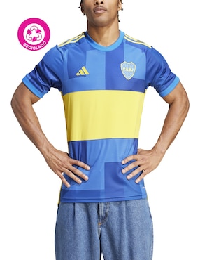 Playera deportiva para fútbol Adidas Club Atlético Boca Juniors de hombre