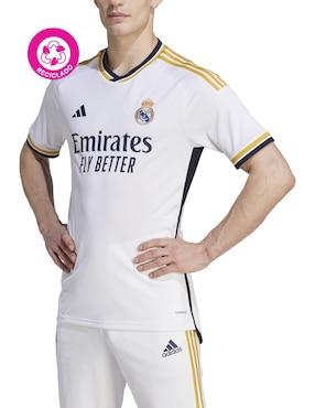 Jersey de Real Madrid Club de Fútbol local ADIDAS para hombre