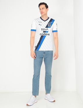 Jersey de  Club de Fútbol Monterrey visitante manga corta Puma fan para hombre
