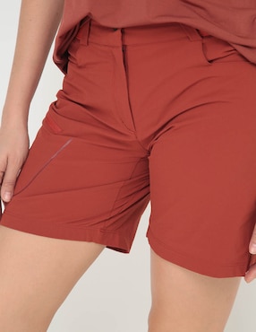 Short con bolsa Salomon para correr mujer