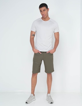 Short con bolsa Salomon para correr hombre