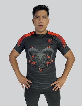 Playera Deportiva Cartel Fit Para Hombre