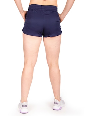 Short con bolsa Puma para correr mujer