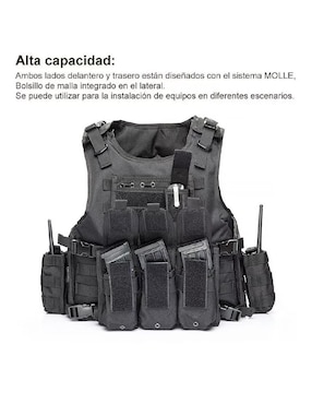 Chaleco deportivo unisex