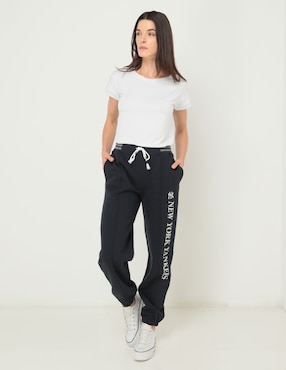 Pants jogger New Era para béisbol de mujer