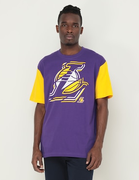 Playera Deportiva New Era Los Angeles Lakers Unisex