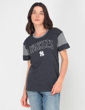 Playera Deportiva New Era New York Yankees Para Mujer