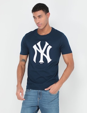 Playera Deportiva Mlb New York Yankees Para Hombre